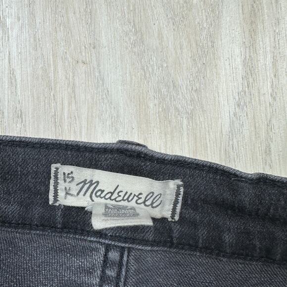 Madewell The Perfect Vintage Jean Black High Rise Straight Leg Classic Denim 27 - Picture 9 of 15